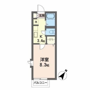 タートルヒルズＢ 205号室