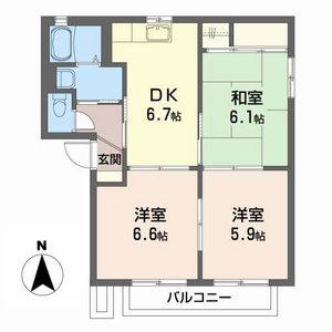 プープリエＡ 202号-2