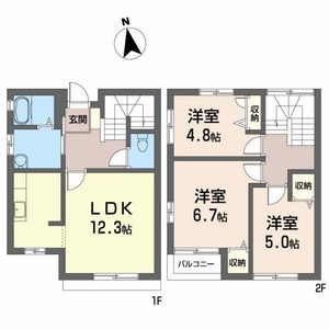 メゾネットＭ＆Ｋ 102号室