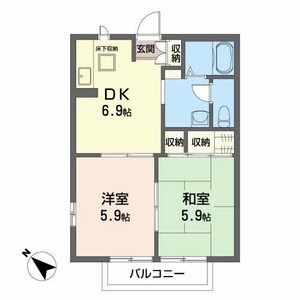 ディアスヒルⅠ 103号室