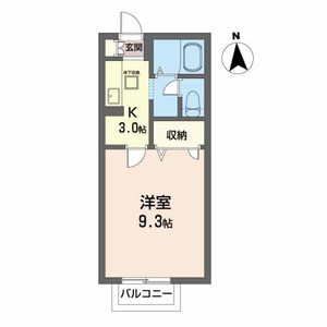 プレジオＯＨⅢ 103号室