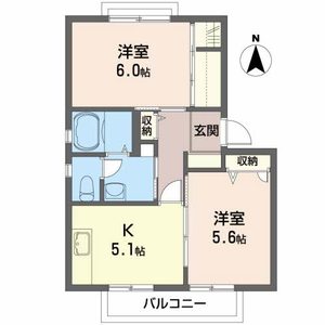 ディアコート名取D 202号-16