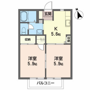 モンシェールⅠ 202号室