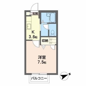 クレール香詩夢 203号室
