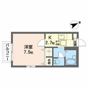 シャーメゾンディアスＢ 101号室