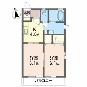 ポルト・ノワ－ルⅡ 201号室