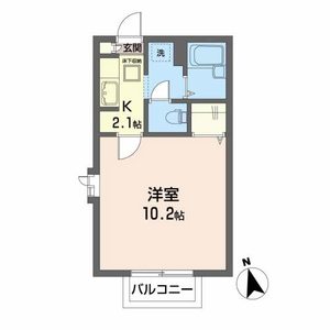 ＫＳフラットＢ 102号室