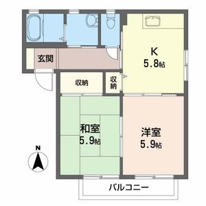 クロスロードⅡ 202号室