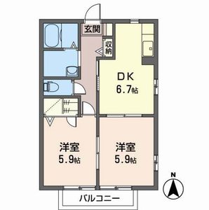 Ｙ’ｓ　Ｇａｒｄｅｎ 203号室