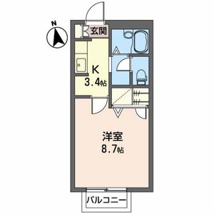 広瀬川ハイムB 203号-11
