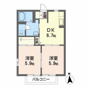 グレイスたけくま 203号室