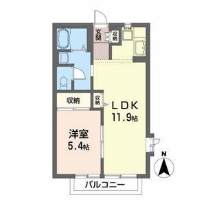 パス・カリーニョＢ 101号室