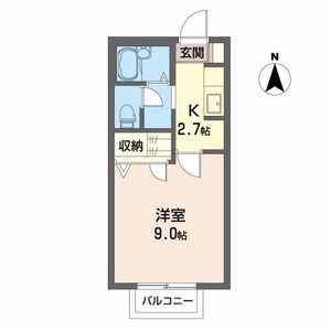 シャーメゾン萩野町 202号室