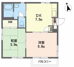 シャーメゾンルーラル 201号室