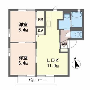 シャーメゾン・アクシス 201号-16