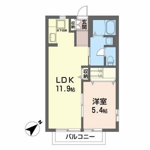 ベルデュール 102号室