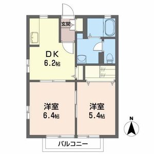 コーポラス開成３号館 206号室
