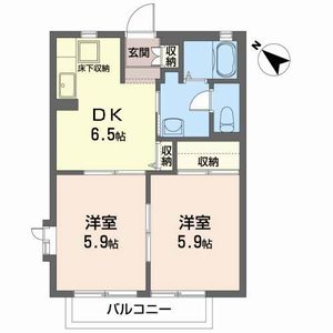 ディアコートタウンⅡ 101号-15
