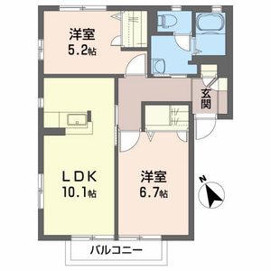 ボヌールⅡ 201号室