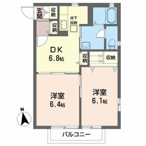 イー・ビーンズ雅 102号室