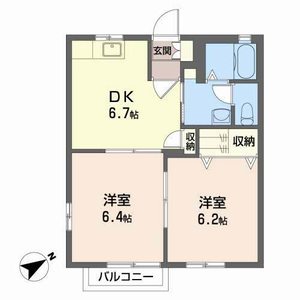 アビタシオン・ボヌールⅢ 201号室
