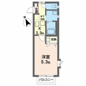 グリーンポポⅠ 101号室