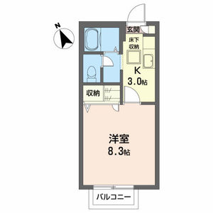 グリーンポポⅠ 103号室