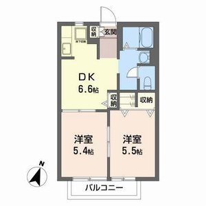 アルカンシエルＣ 202号室