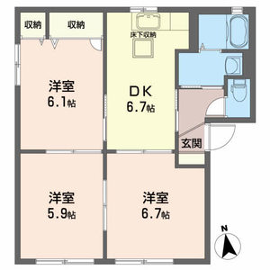 クレアールＣ 101号室