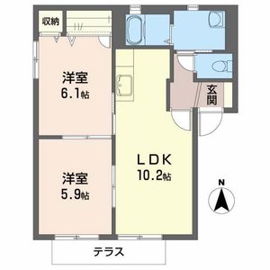 シャーメゾン・バッハ 101号-16