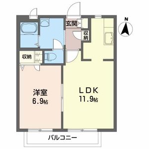 サンパティオＢ 202号室