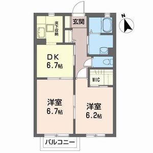 ヴィラクレストＣ 101号室