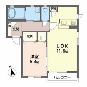 ピュアタウンＤ 202号室