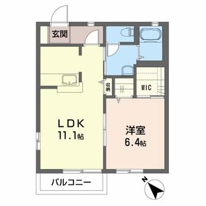 セゾンコートＢ 201号室