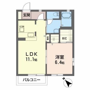 セゾンコートＢ 102号室