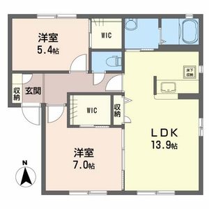 アヴニール山鳥Ｃ 101号室