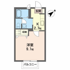 シャーメゾン黒松 202号室