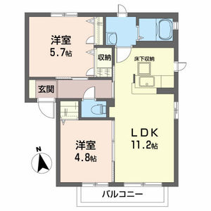 シャーメゾン安養寺 102号室