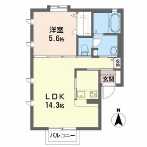 シャーメゾン・ヤマト 201号室