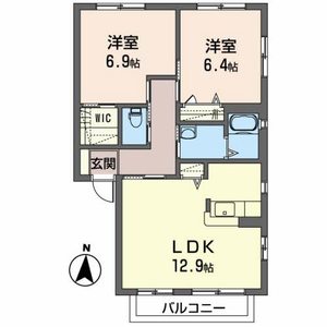エタンアルブルＢ 202号室