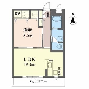 ヴィラさくら　Ｓ 202号-3