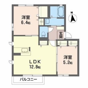 ラピス・リジュールＣ 201号室