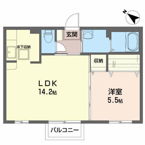 カーサグレース幸 102号室