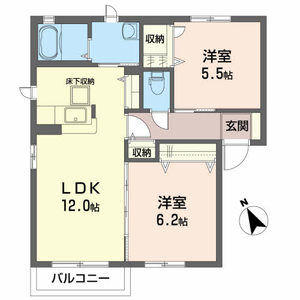 シャーメゾン・ストーンＡ 101号室
