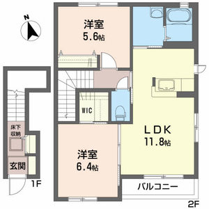 ハーモニーテラス 202号室