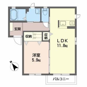 シャーメゾンＳＳ 202号室