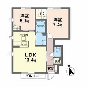 ボヌールⅢ 101号室