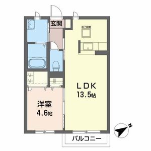 シャーメゾンカルテット 101号室
