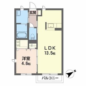 シャーメゾンカルテット 203号室