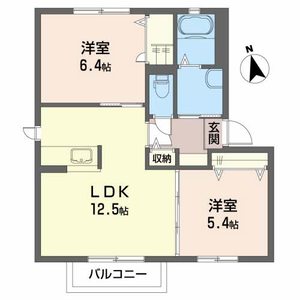 カメリアガーデン・Ｃ 201号-3